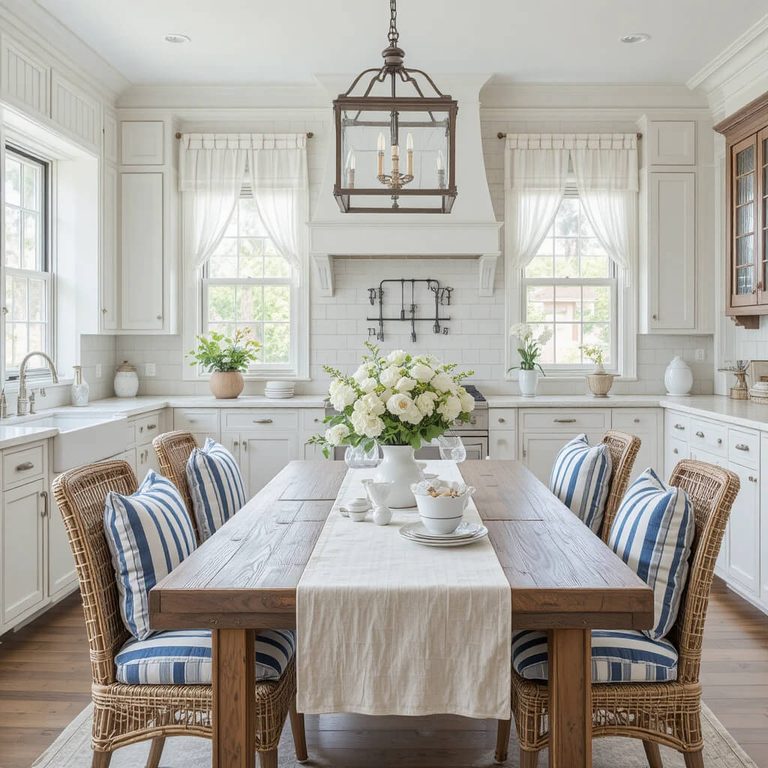 16 Coastal Summer Kitchen Decor Ideas for a Fresh and Breezy Home