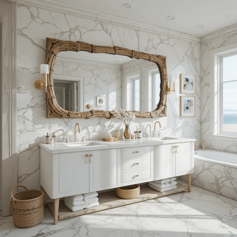 Coastal Bathroom Decor Ideas: 18 Stylish Ways to Create a Relaxing Beach-Inspired Space